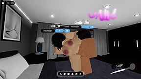 Roblox slut cheats on bf with my cock doggystyle