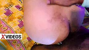 Girlfriend's big tits ass pounded hard dirty talk doggystyle boyfriend ranch chudai