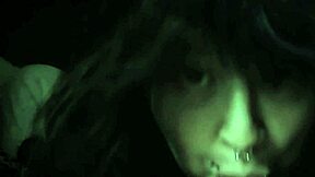 Goth Emo Sucks 9 Inch Dildo Deep