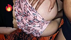 little stepsis sneaks bro in room to pop her cherry