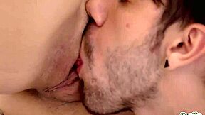 Daddy shares sticky cum all over Reyna Dela Cruz's mouth and pussy