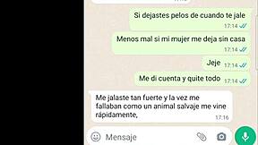 horny latina neighbor craves cock again on webcam part two