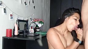 stepdad rips my pantyhose fucks me hard right after office