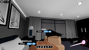 Roblox slut cheats on bf with my cock doggystyle