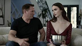 Horny Stepdaughter Begs Stepdad's Monster Cock For Deepthroat Doggystyle Rides