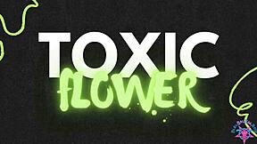 Toxic flower pawg shakes big ass masturbates sloppy blows huge bbc then rides cowgirl interracial fishnets milf