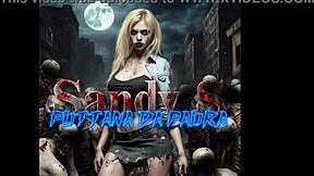 Italian Milf Cosplay Horror Parody Pmvs Sandy'S Puttana Da Paura Reprise
