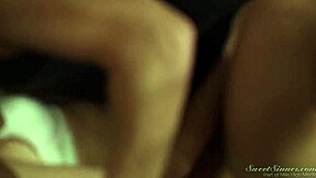 i bang slender riley reid missionary with her small tits bouncing in bedroom