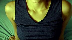 Blindfolded Lingerie Models Barefoot Foot Play