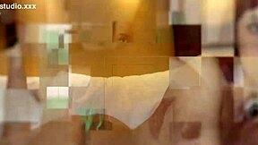 hot cum blast hits 18yo on christmas after deepthroat fun!