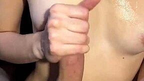 wanna see me bounce on this dick while squeezing my tits hard