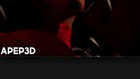 big breast loba rubs bald pussy... morrigan shakes tits... blackfire fingers stepsis compilation?