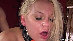 Angry BF Ravages Sub GF's Tight Anal