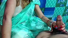 Father-in-Law Calls Daughter-in-Law to Room and She GRABS His COCK in Clear Hindi Audio