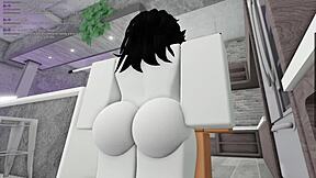 so you're a virgin slut dying for my cock while groping those big tits?