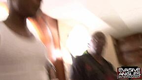 Evasive Angles Orgy: Alejandra, Yessica Gold, Isabel Torvos, Olivia DeSilva Slammed Hard