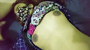 Gorgeous Pakistani Hottie Moans for Rough Pussy Pounding in Bedroom Close-Up