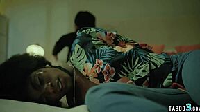 Ebony Nurse Kira Noir Fingers and Licks Shaved Patient Pussy in Taboo Hospital Healing