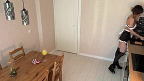 Housekeeper found a dildo and came on our kitchen table! Reprimand or bonus?