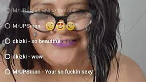 bbw huge tits splash in live steamy shower show