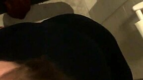 oh man, this crazy white girl in the shower goes wild on that monster black cock!