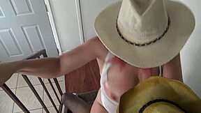 heart pounds riding big black cock cowgirl style