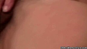 omg next door european milf cougar strips teasing clothes rip neighbor view