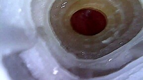 i crave this closeup inside view of my monster cock fucking and cumming in fleshlight