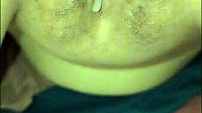 pregnant chubby blonde takes bent over fantasy dog dildo creampie