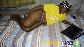 AMATEUR GHETTO BBW TAKES BIG BLACK COCK DOGGYSTYLE WITH GAPING CREAMPIE SQUIRT