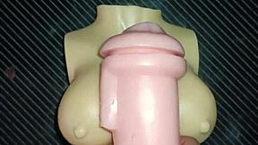 Kissy and Dolly Endure Vaginal Anal Trio Pounding with Tit Ejaculation