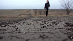 Hey, you ever see a sexy brunette in leather leggings rub one out hard in her car?