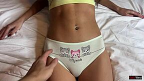 Petite 18yo begs for rough doggystyle pounding on her tight wet pussy now