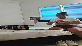 mature latina sneaks young step-nephew's cock while hubby's away