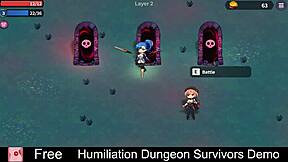 Monster Femdom Game Humiliates in Erotic Dungeon Depths
