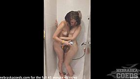 Horny Blonde Slut Tiffany Holiday Takes Double Penetration Threesome Cumshot