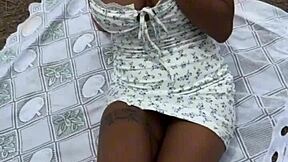 busty brunette latina bounces on cock for risky outdoor pov nature ride