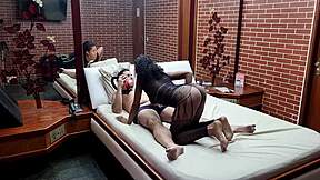 backstage myllena rios films as slutty wife fucks corno's friends deepthroat double penetration