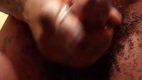 Wow! Brunette Worships Massive Black Hairy Cock Hallelujah!