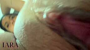 Wow! Curvy Brazilian Novinha's Juicy Big Ass Squirts Riding Huge Cock to Orgasm!