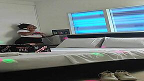 mature latina sneaks young step-nephew's cock while hubby's away