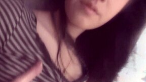 Kaede Kuroki's hairy pussy devours two throbbing cocks in steamy creampie threesome frenzy