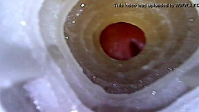 i crave this closeup inside view of my monster cock fucking and cumming in fleshlight