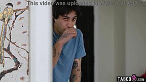 stepson surprises mature milf stepmom london river with an exercise bike for hardcore fucking