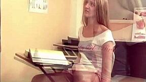 every classroom lesson leaves my panties soaked from teacher's hot presence