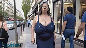 Vintage Curvy Hotwife's Saggy Tits and Fat Body Beg for Retro Action