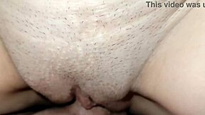 Hot Dark Amateur Sex with Juicy Kisses and Creampie in Shaved Pussy!
