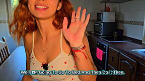 colombian puta bends over for footjob then i cum on her feet