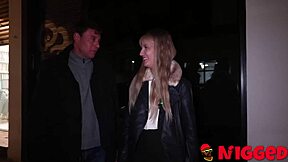 Lizzie Falconnat's Cuckold Sugar Daddy Delivers Black Man for Intense Interracial Pounding Session