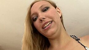 Milf Alexia in fishnets heels gets tits cumshot after hard fast titty fuck doggystyle